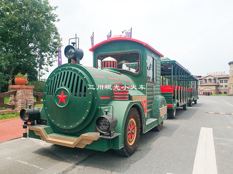 观光火车,有轨观光火车,网红无轨观光小火车厂家