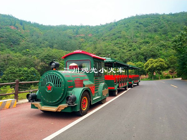 观光火车,无轨观光小火车价格,景区观光旅游火车厂家